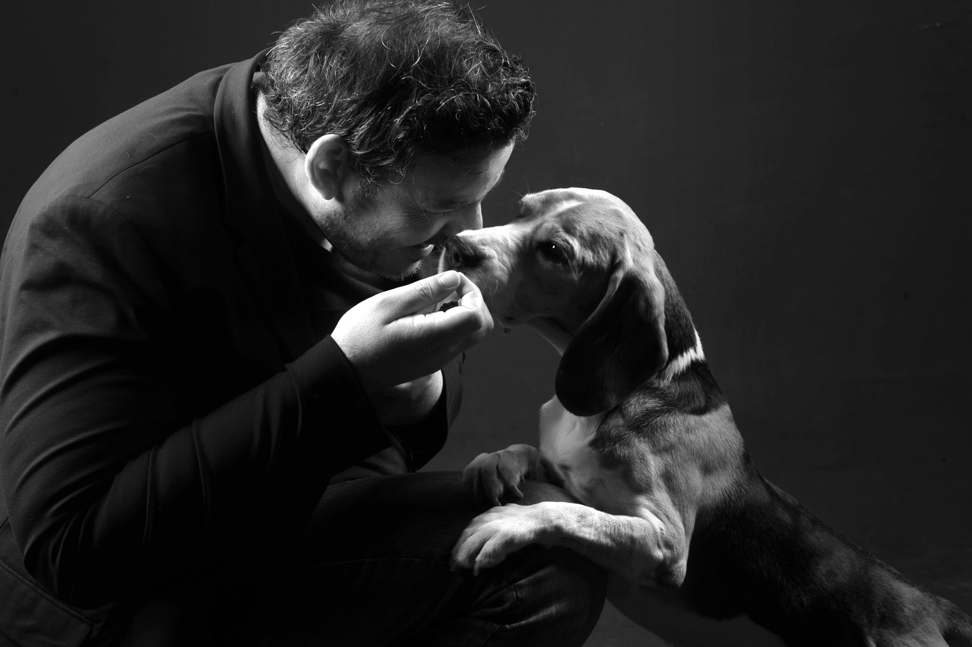 Dog-Studio-Photography-Pets-Black and white