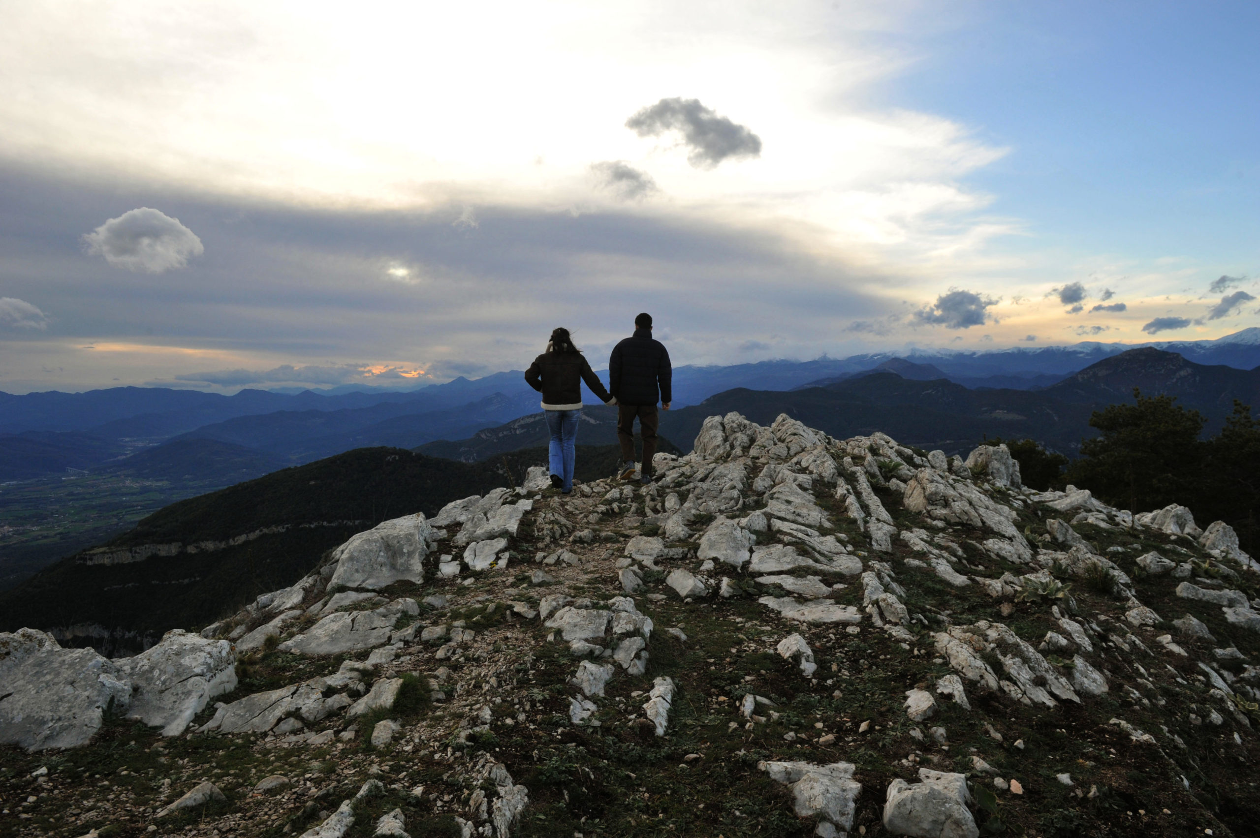 Preboda de una pareja en la Garrotxa